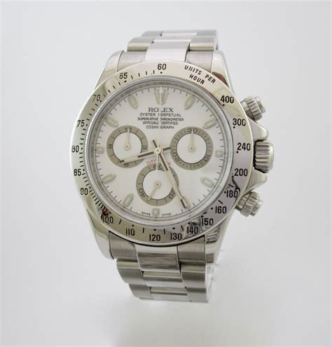daytona acciaio bianco